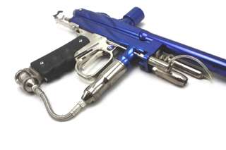 PAINTBALL WGP 2004 PROSTOCK AUTOCOCKER GLOSS BLUE / CHROME PARTS 