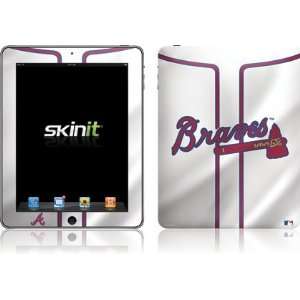  Atlanta Braves Home Jersey skin for Apple iPad 2 