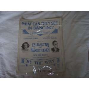   They See in Dancing (Sheet Music) Celia Glynn / Harold French Books