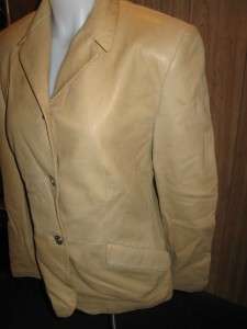Vintage Gianni Versace Womens Leather Jacket Coat NWT  