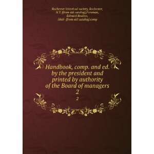  Handbook, comp. and ed. by the president and printed by 