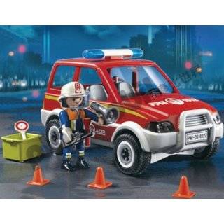 Playmobil 4822 Rescue Set Fire Chief Car by Playmobil