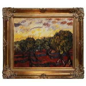 Art Reproduction Oil Painting   Van Gogh Paintings The Olive Grove 