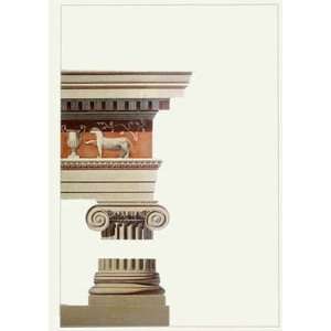 Column   Chap.II Pl.XVIII Etching Gandy, John P Roffe, J Architectural 
