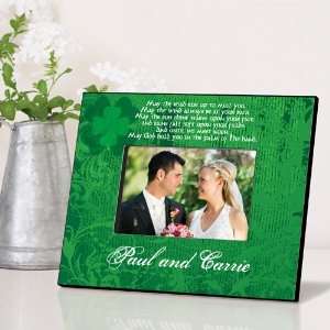   Irish Blessing Personalized Picture Frame: Health & Personal Care