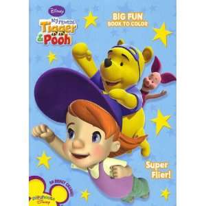  My Friends Tigger & Pooh Big Fun Book to Color ~ Super 