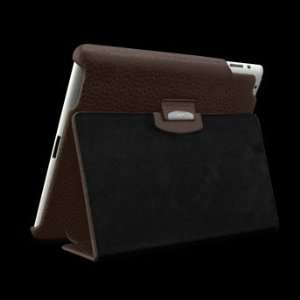  Vaja Dark Brown Libretto Leather Case for Apple iPad 2 