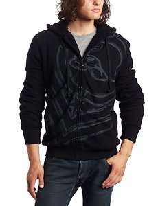 metal mulisha amplify  black hoodie coat jacket fleece many size 