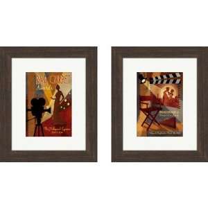  Vintage Red Carpet Awards Framed Art (Set of 2)
