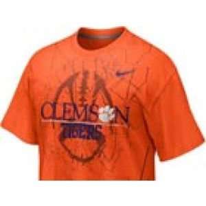  Clemson Tigers Haddad Brands NCAA Practice T Shirt: Sports 