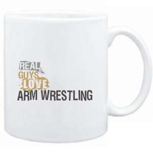   Mug White  Real guys love Arm Wrestling  Sports