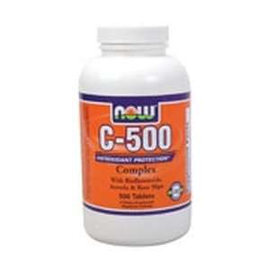   : Vitamin C 500 Complex 500 Tablets NOW Foods: Health & Personal Care