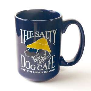 Salty Dog Ceramic Coffee Mug:  Kitchen & Dining