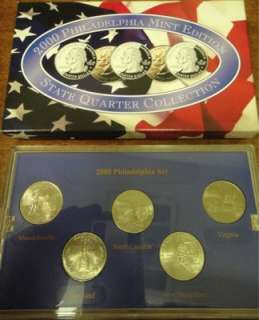 2000 Philadelphia Mint Collection State Quarter Collection  