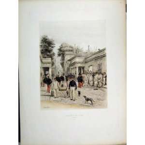  French Army Edouard Detaille Infantry Street Scene