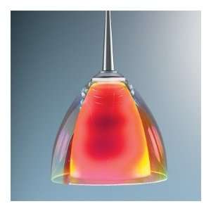 : Rainbow II One Light Mini Pendant Canopy size: 4 with Junction box 
