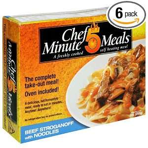 Chef 5 Minute Meals Beef Stroganoff with Grocery & Gourmet Food