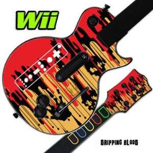   GUITAR HERO 3 III Nintendo Wii Les Paul   Dripping Blood Video Games