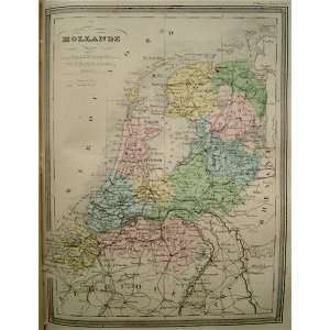 La Brugere Map of Holland / the Netherlands (1877) Office 