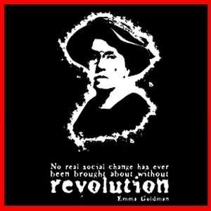 EMMA GOLDMAN (Anarchism Revolution Spanish) T SHIRT  