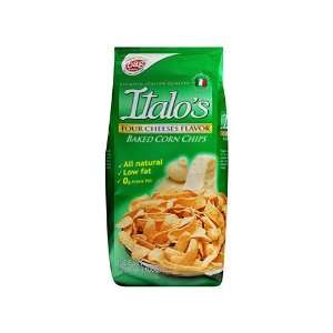  Italos Four Cheese Corn Chips, 3.5 Ounce (Pack of 12 