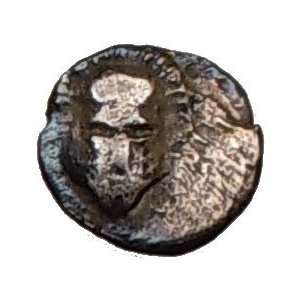   in Thrace 450BC Helmet & Wheel Hemiobol Ancient Silver Greek Coin RARE