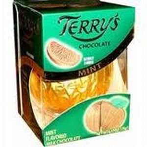 Terrys Milk Chocolate Mint Orange Ball:  Grocery & Gourmet 