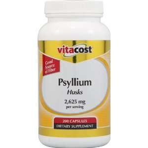 Vitacost Psyllium Husks    2,625 mg per serving   200 