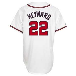 Jason Heyward Jersey Atlanta Braves Youth Home White #22  