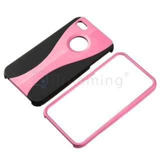   Piece Hard Case Skin Cover for Apple iPhone 4S 4 4G Hybrid New  