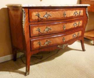 Exquisite French Louis XI marble top commode 19th  