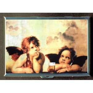   ANGELS CUPIDS SMOKING ID CIGARETTE CASE WALLET: Everything Else