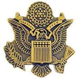 US ARMY SEAL MILITARY HAT/LAPEL PIN 5/8  