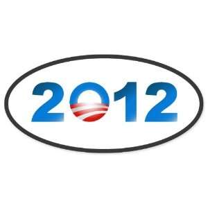  Obama 2012 car bumper sticker window decal 6 x 3 
