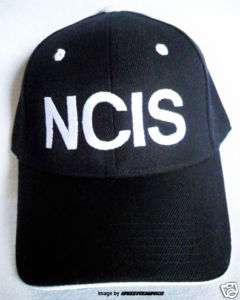 NCIS NAVAL EMBROIDERED HAT CAP   Packed in a sturdy box  