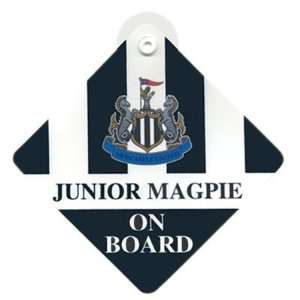  Newcastle United FC. Baby On Board Sign