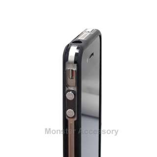   your Apple iPhone 4 with Black Clear Bumper Case Gel Skin Cover