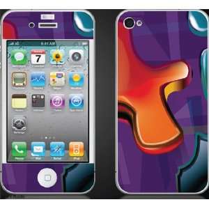  For the Apple iPhone 4 Puzzle Design Skin + Screen 