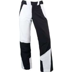 Spyder Thrill Athletic Fit Pant   Womens White/Black, 10 