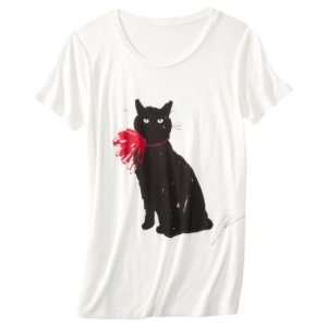 Jason Wu for Target Extra Large (XL) Short Sleeve Tee with Cat Print