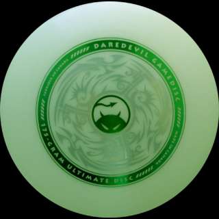Glow in the Dark Daredevil 175 gram Ultimate Frisbee Disc