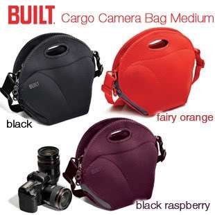 New BUILT Medium Orange Camera Bag for Canon Nikon Sony Digital SLR 