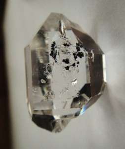 RADIANT 26mm Herkimer Diamond Jewel Crystal with ENHYDRO   Hand Dug in 