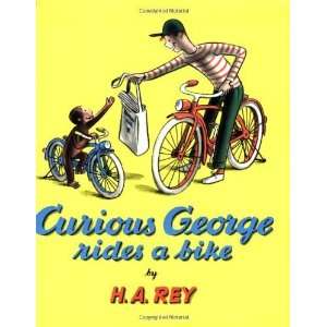   Rides a Bike (Read Along Book & CD) [Paperback]: H. A. Rey: Books