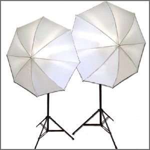  Photography Continuous Lighting Kit with Soft Umbrellas 