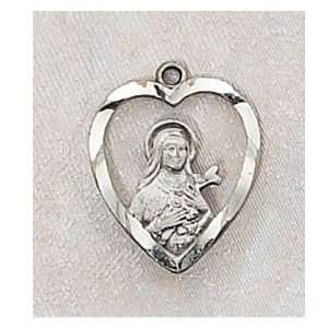   Catholic Saint Therese of Little Flower Patron Saint Medal Necklace