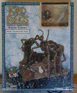 Lord Rings AOME SHELOB LAIR w/ FRODO & SAMWISE PLAYSET  