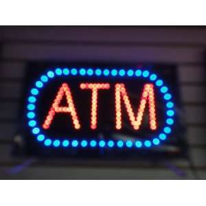 Easy Control approx 10 x 19 inch ATM Window Electronic Flash Flashing 