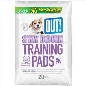   77020BR Stay Down Puppy Potty Training Pads  20 Pads: Pet Supplies