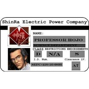   ShinRa Electric Power Company Professor HOJO ID Card